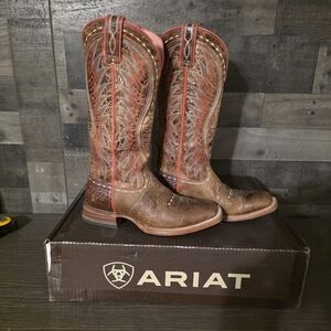 Womens Size 8 Brown Western Ariat Boots